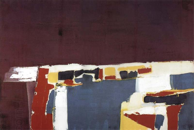 Nicolas de Stael Marseilles oil painting picture